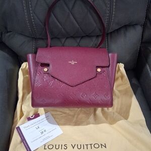 Louis Vuitton Aurore Empreinte Leather Trocadero Bag